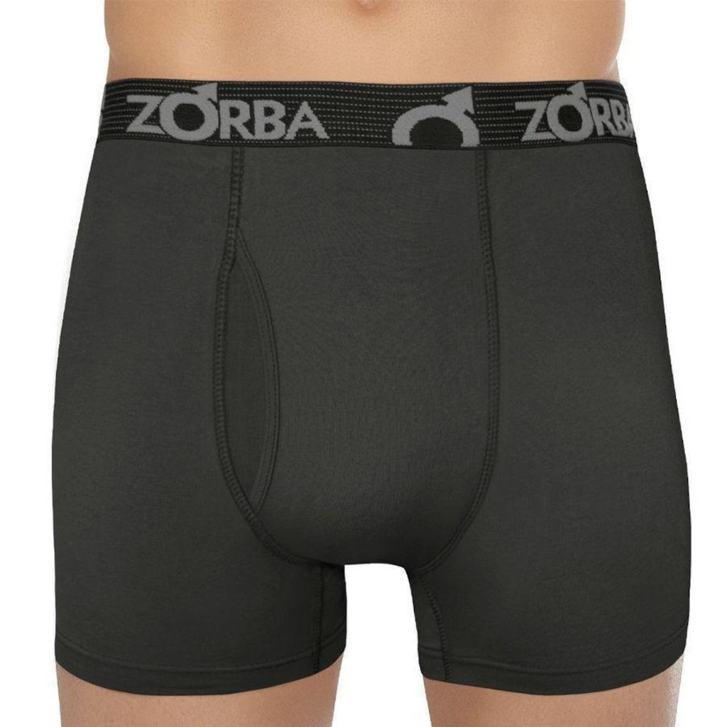 Imagem 3 do produto Kit Cuecas Zorba Boxer com Abertura - 6 Unidades - Adulto