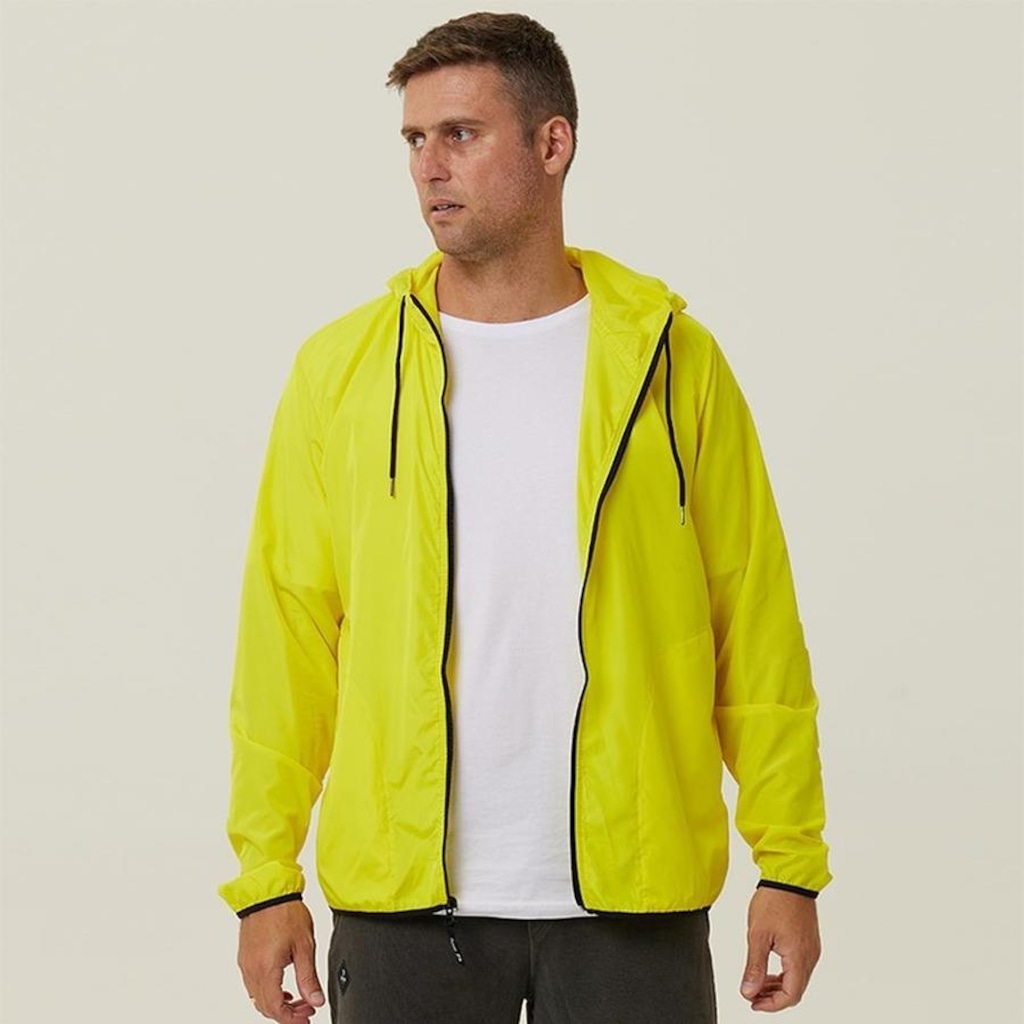 Imagem 4 do produto Jaqueta Corta Vento com Capuz Corrida Wss Run Energia - Masculina