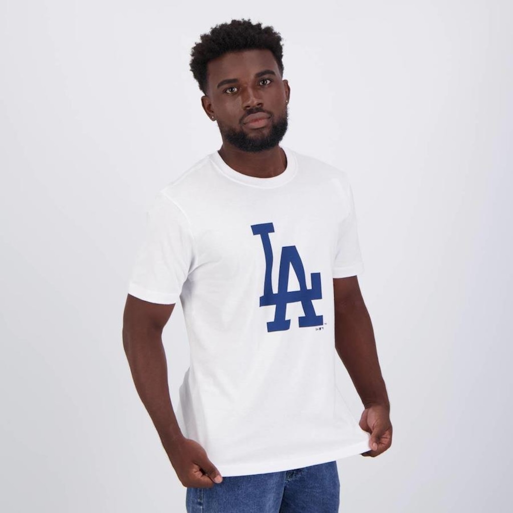 Imagem 2 do produto Camiseta New Era Mlb Los Angeles Dodgers Essentials - Masculina