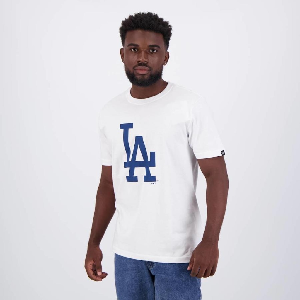 Imagem 3 do produto Camiseta New Era Mlb Los Angeles Dodgers Essentials - Masculina