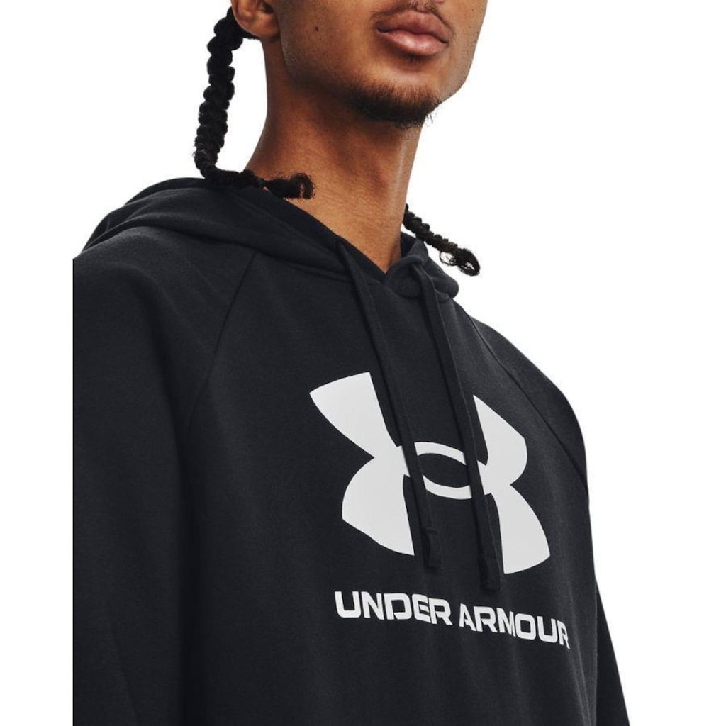 Imagem 3 do produto Blusão Under Armour Rival Fleece Hoodie Big Logo - Masculina
