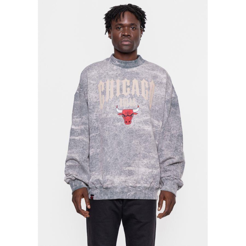 Imagem 4 do produto Blusão De Moletom Com Capuz NBA Gothic Team Chicago Bulls - Masculino
