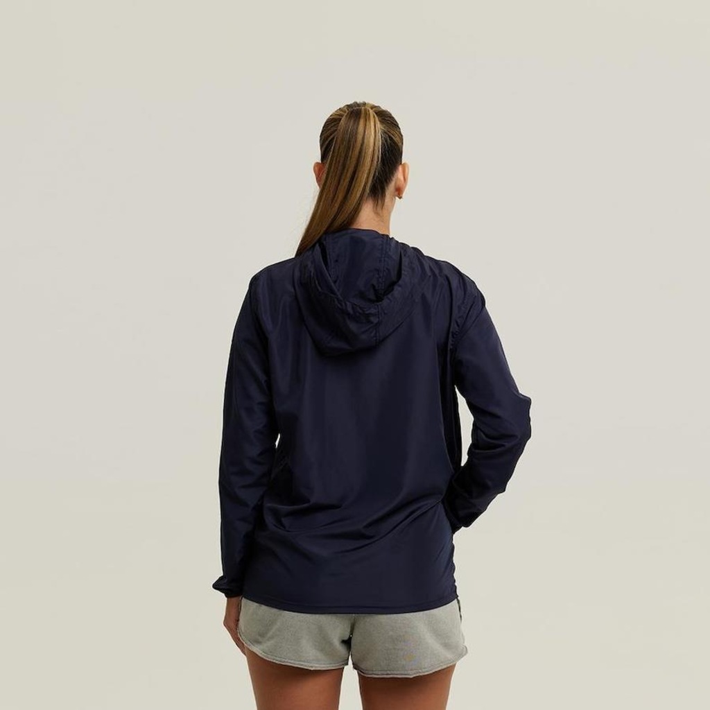 Imagem 3 do produto Jaqueta Corta Vento com Capuz WSS Brasil Impermeável Never Give Up! - Feminina