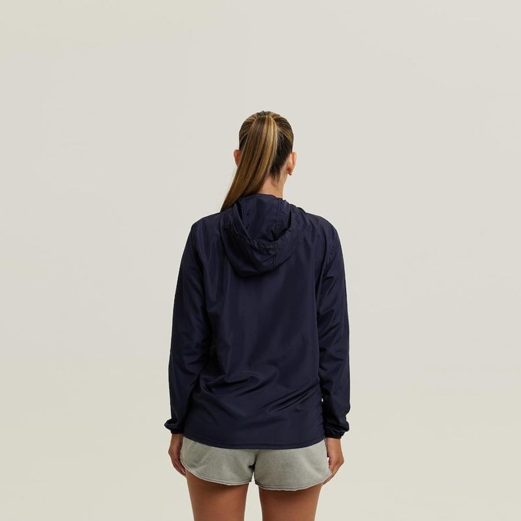 Imagem 3 do produto Jaqueta Corta Vento com Capuz WSS Brasil Impermeável Run Minimalist - Feminina