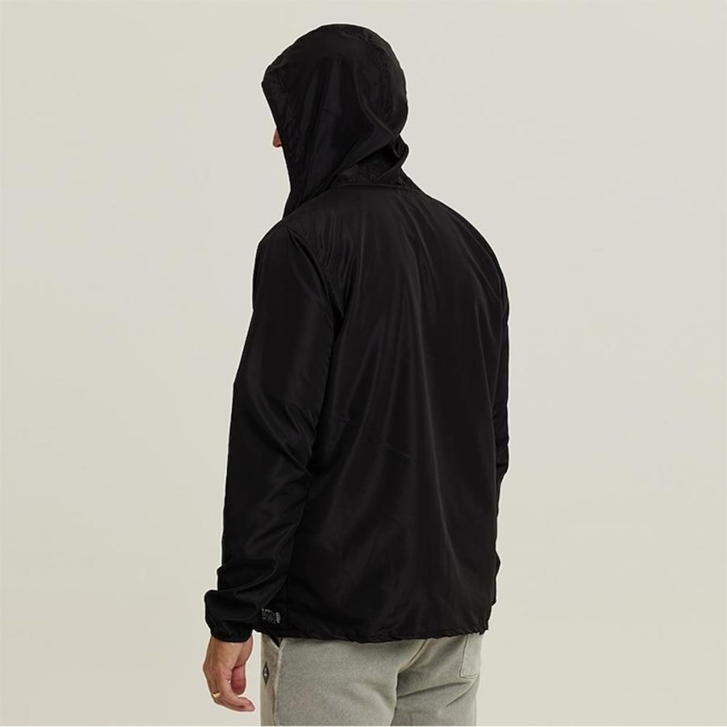 Imagem 4 do produto Jaqueta Corta Vento com Capuz WSS Brasil Impermeável Never Give Up! - Masculina