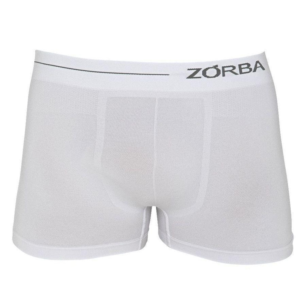 Imagem 2 do produto Kit 3 Cuecas Zorba Boxer sem Costura - Adulto