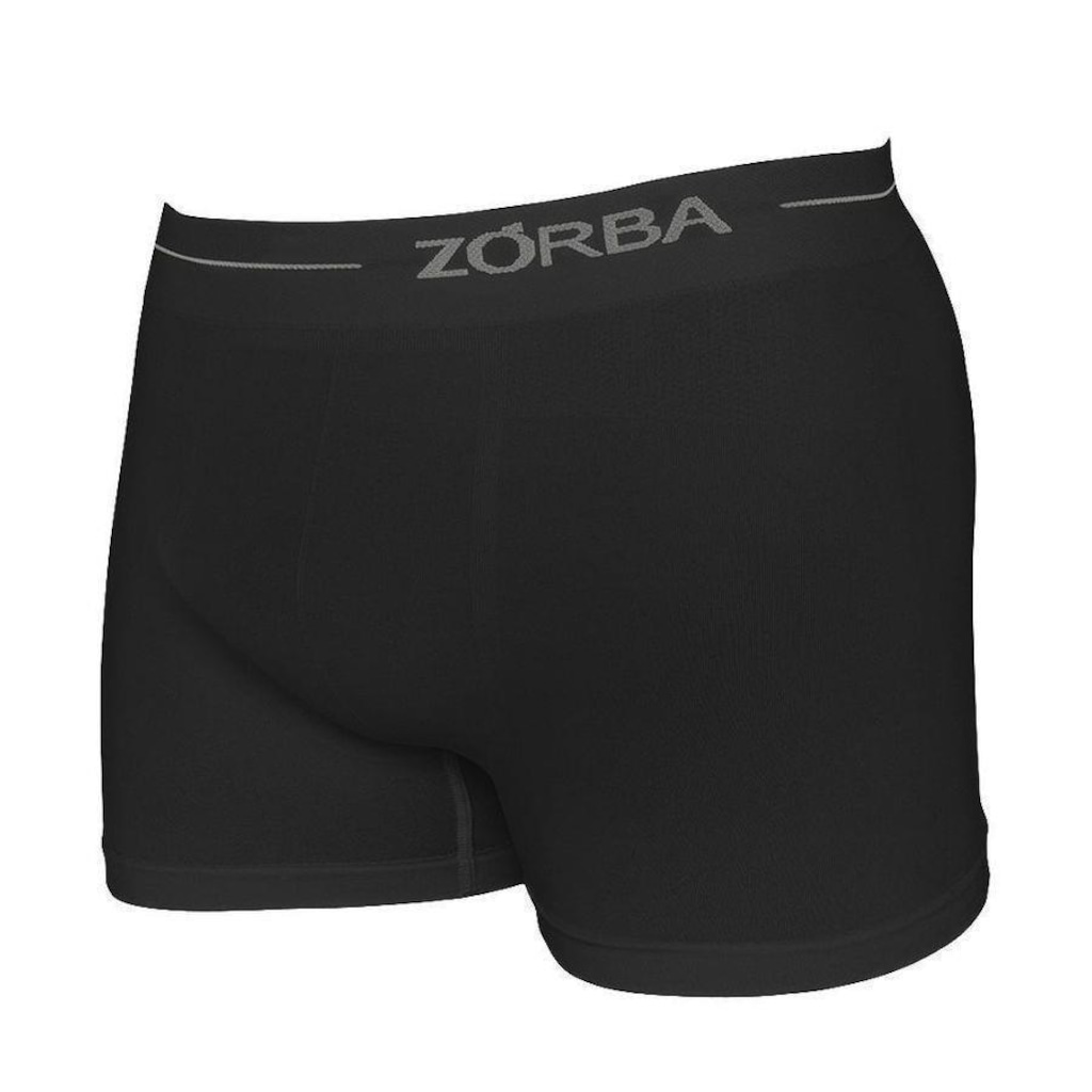 Imagem 3 do produto Kit 3 Cuecas Zorba Boxer sem Costura - Adulto