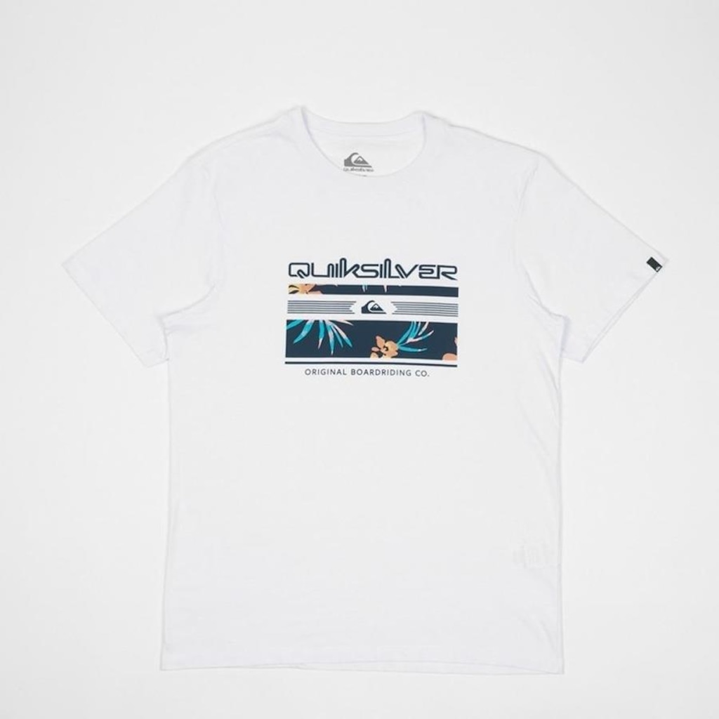 Imagem 3 do produto Camiseta Quiksilver Hide Floral Locked - Masculina