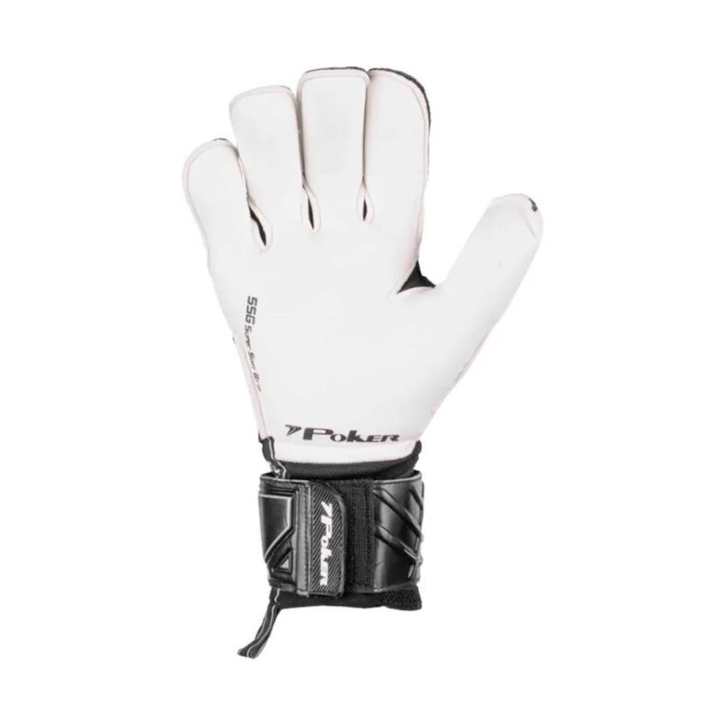 Imagem 3 do produto Luvas de Goleiro Poker Profissional Champion 8 Extended - Adulto