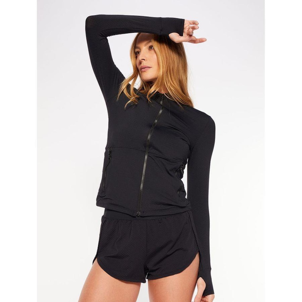 Imagem 2 do produto Jaqueta sem Capuz Bodyforsure com Recortes Essentials - Feminina