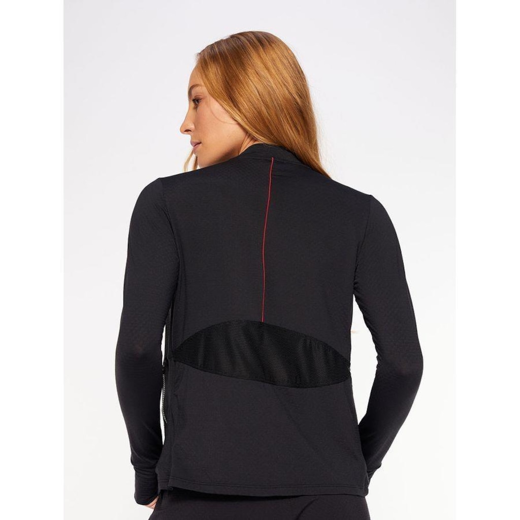 Imagem 3 do produto Jaqueta sem Capuz Bodyforsure com Recortes Essentials - Feminina