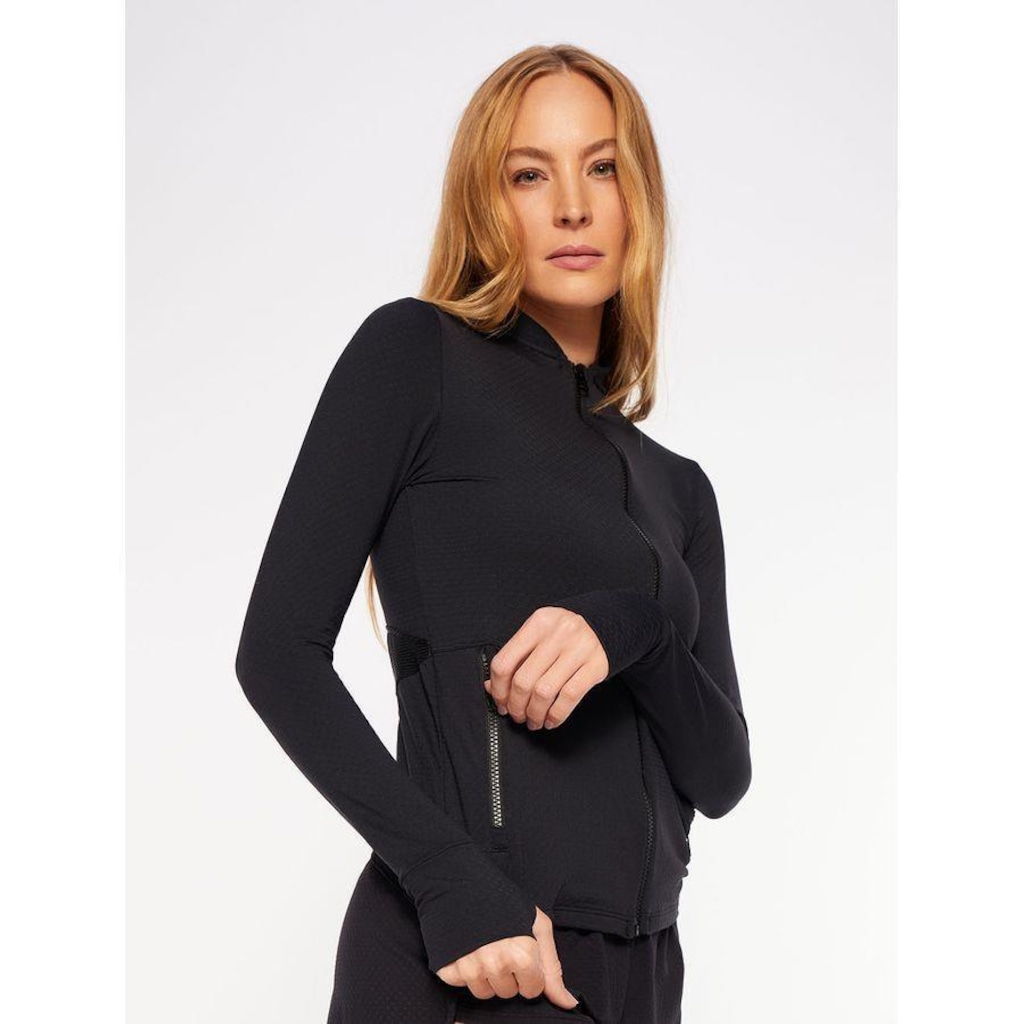 Imagem 4 do produto Jaqueta sem Capuz Bodyforsure com Recortes Essentials - Feminina
