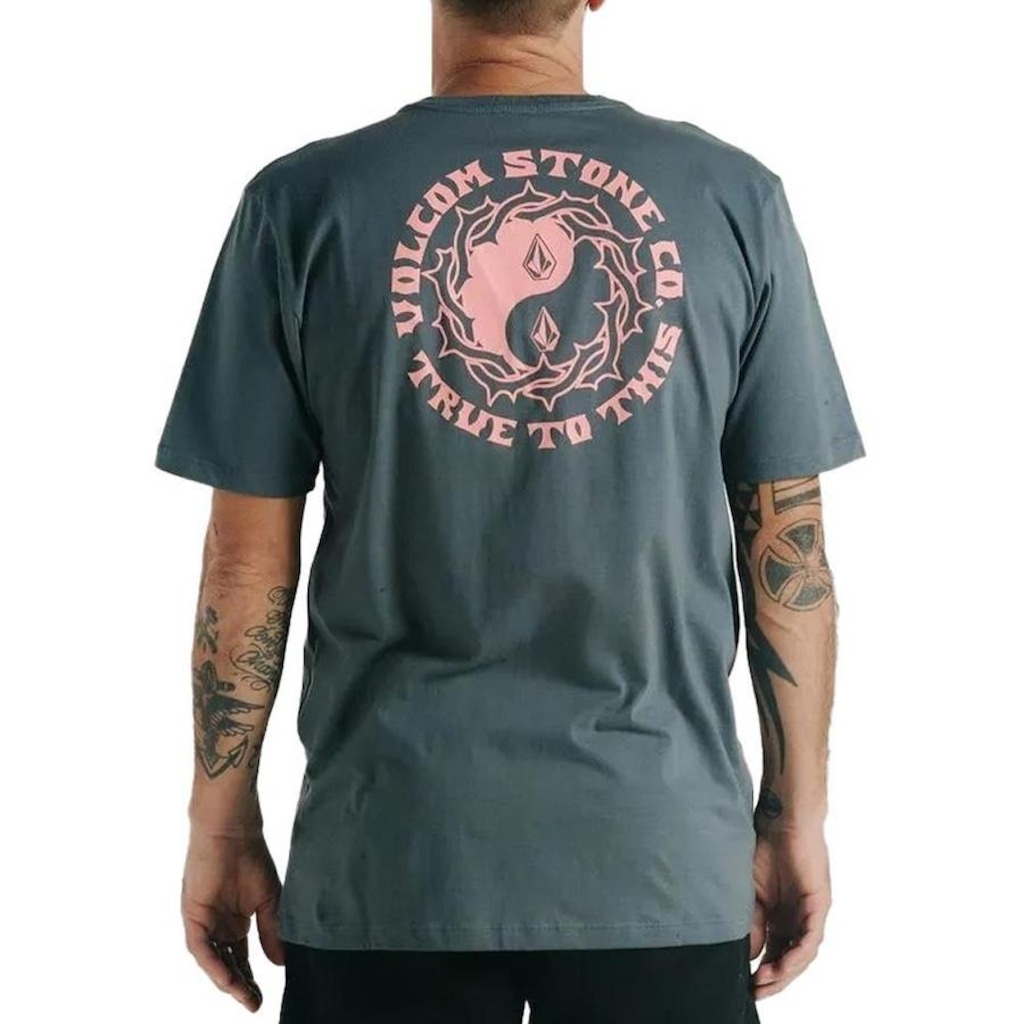 Imagem 2 do produto Camiseta Volcom Crowned - Masculina