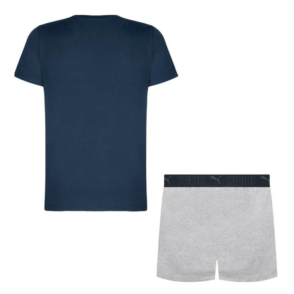 Imagem 2 do produto Pijama Puma Camiseta + Samba Canção - Masculino