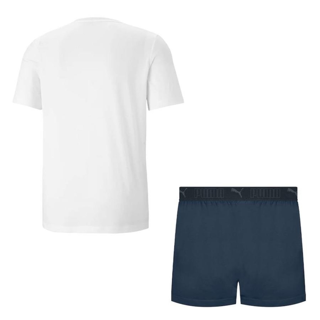 Imagem 2 do produto Pijama Puma Camiseta + Samba Canção - Masculino
