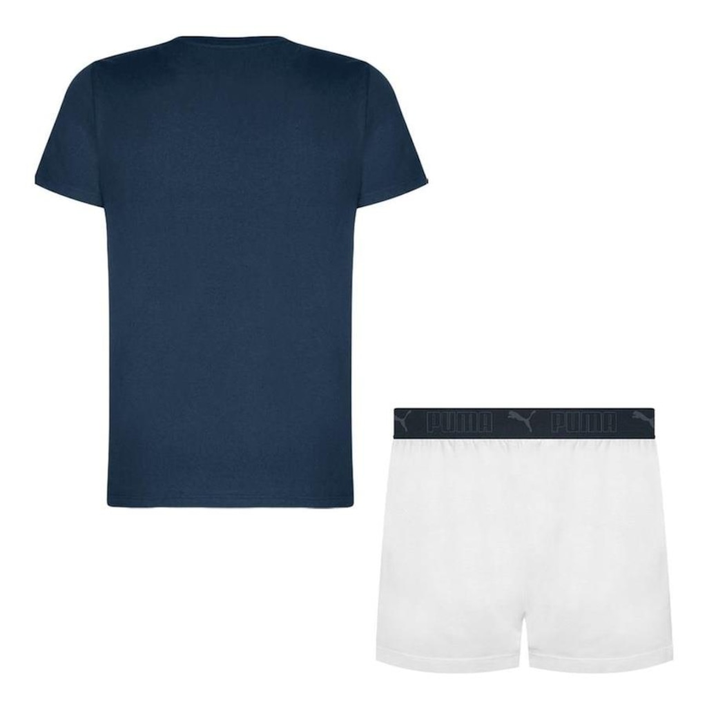 Imagem 2 do produto Pijama Puma Camiseta + Samba Canção - Masculino