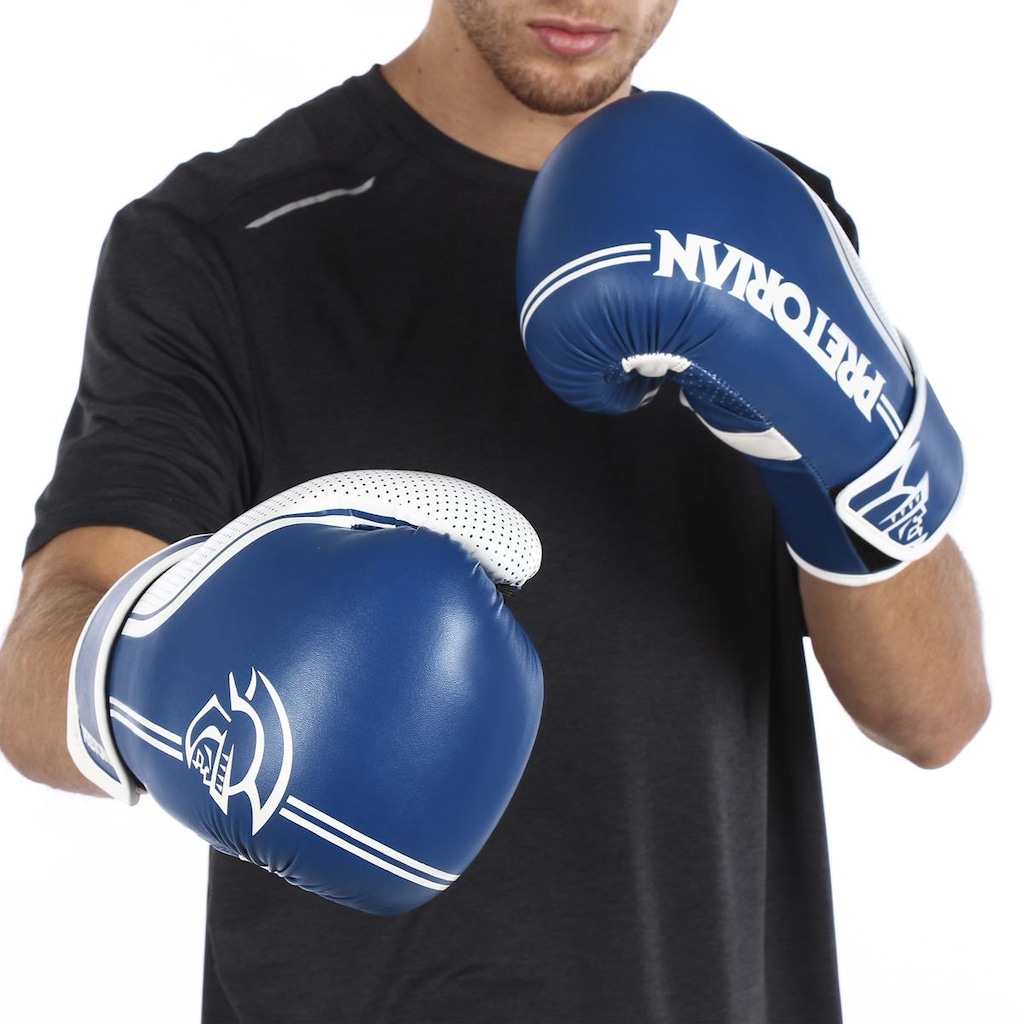 Imagem 4 do produto Kit de Luvas de Boxe e Muay Thai First Fx1 Pretorian + Bandagem + Bucal