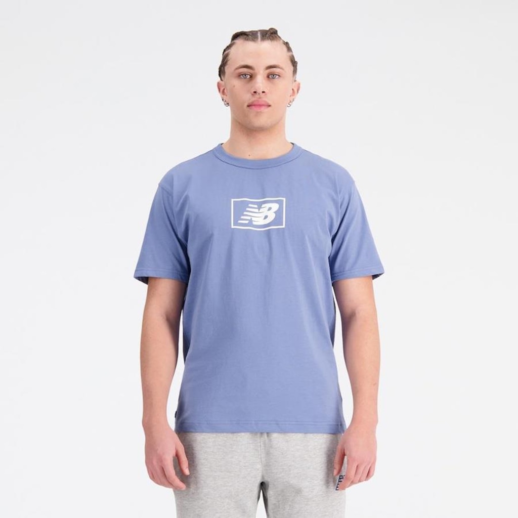 Imagem 2 do produto Camiseta New Balance Essentials Logo - Masculina