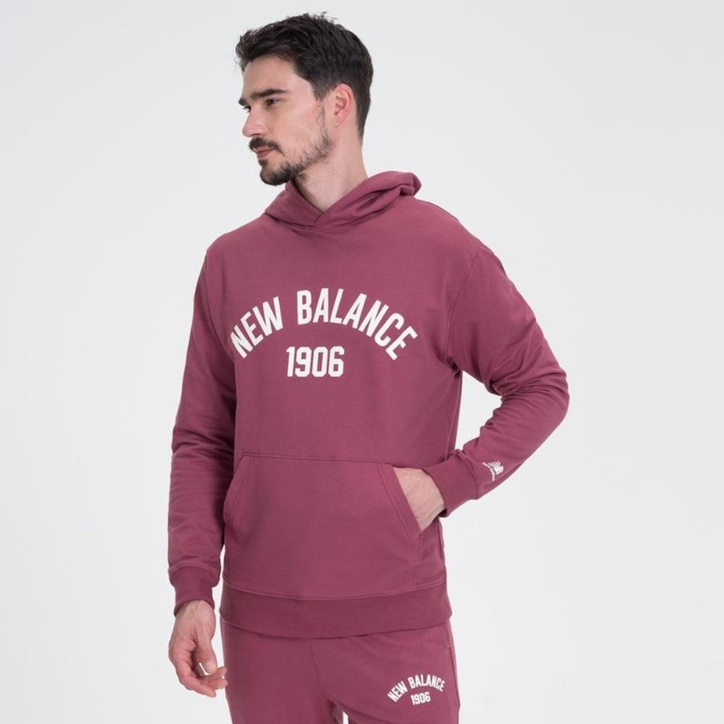 Imagem 2 do produto Blusão com Capuz New Balance Essentials 1906 - Masculino