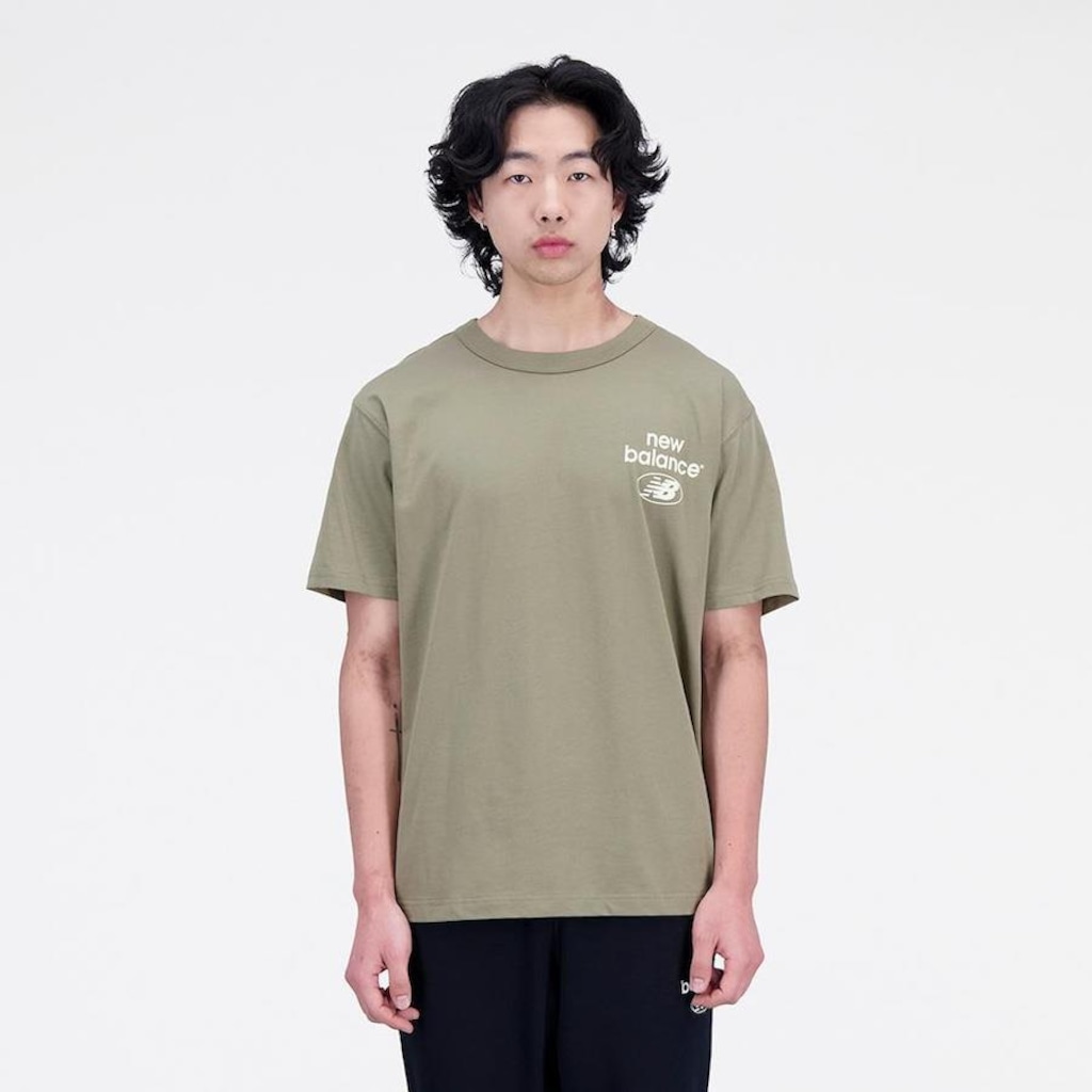 Imagem 1 do produto Camiseta New Balance Essentials Logo - Masculina