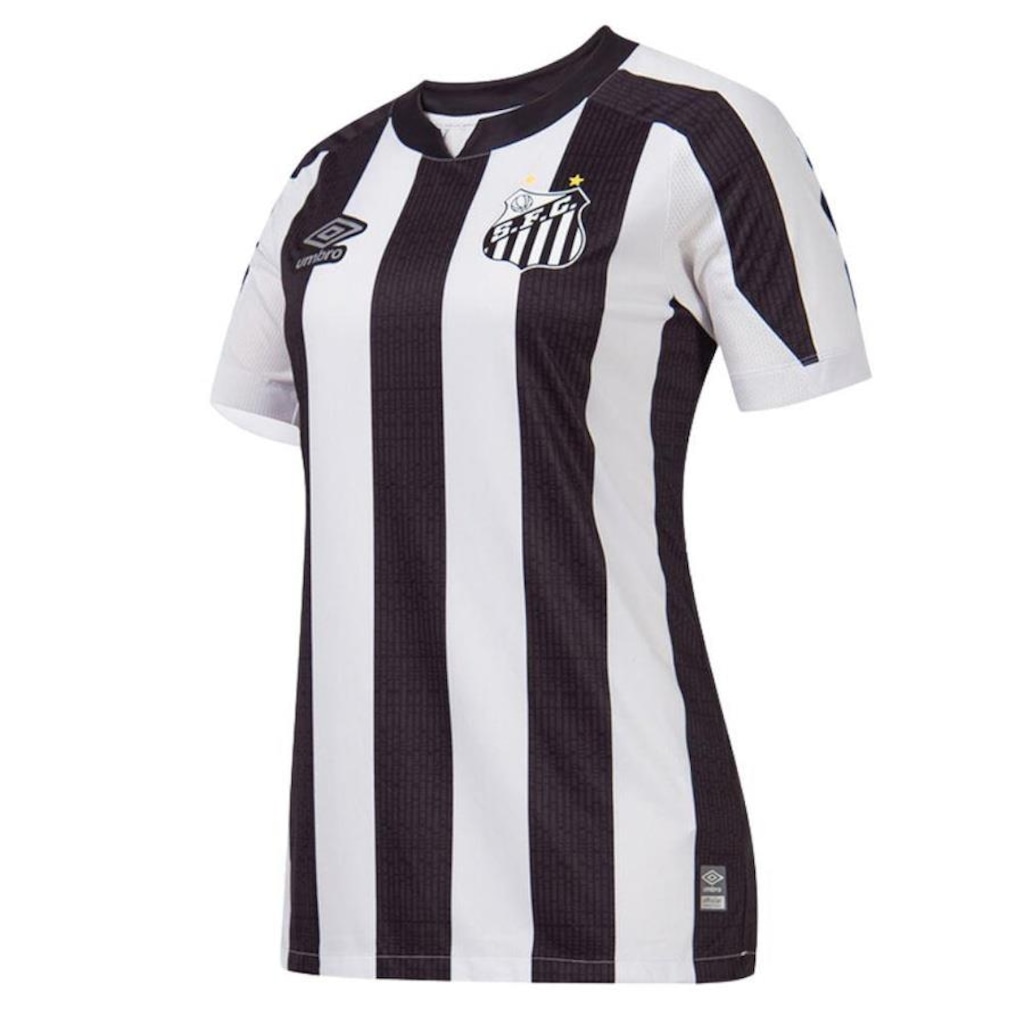 Imagem 2 do produto Camisa do Santos II Listrada 2022 Umbro - Feminina