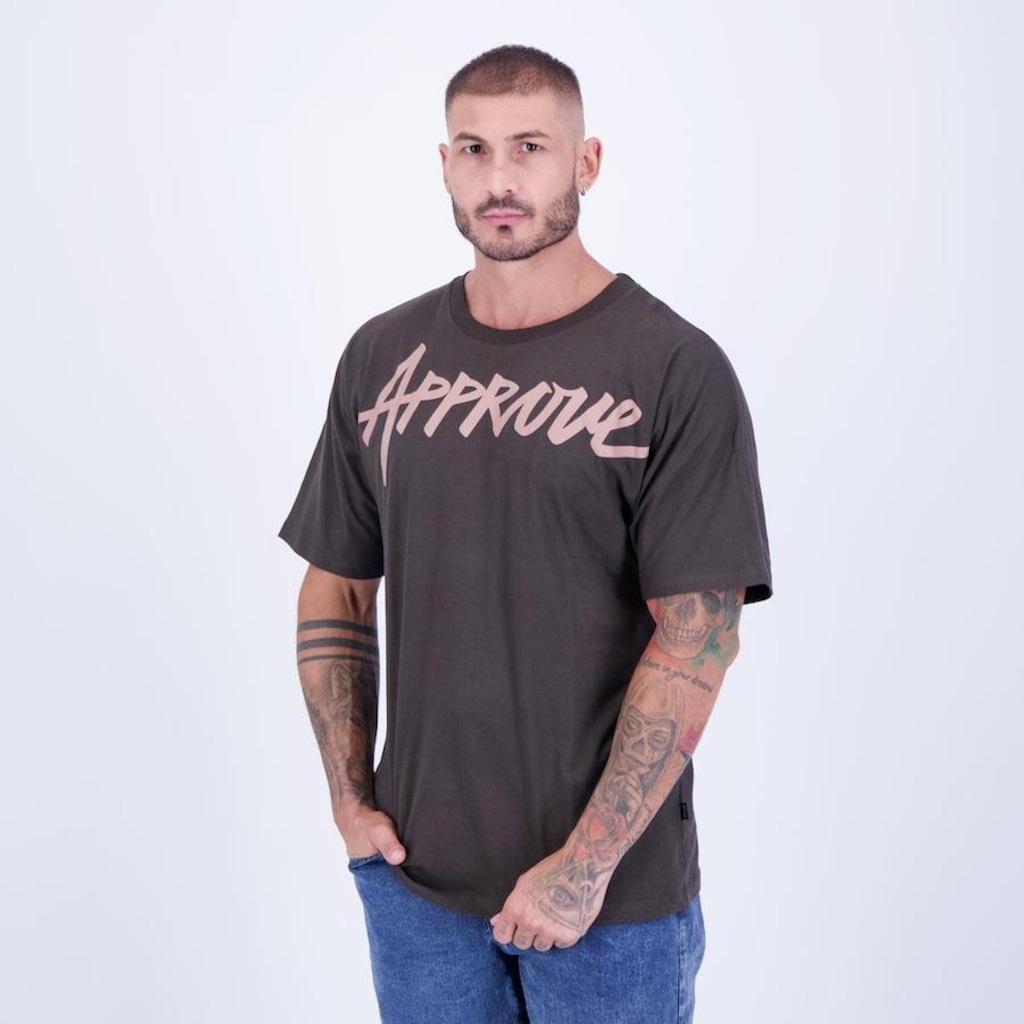 Imagem 3 do produto Camiseta Approve Logo New Classic - Masculina