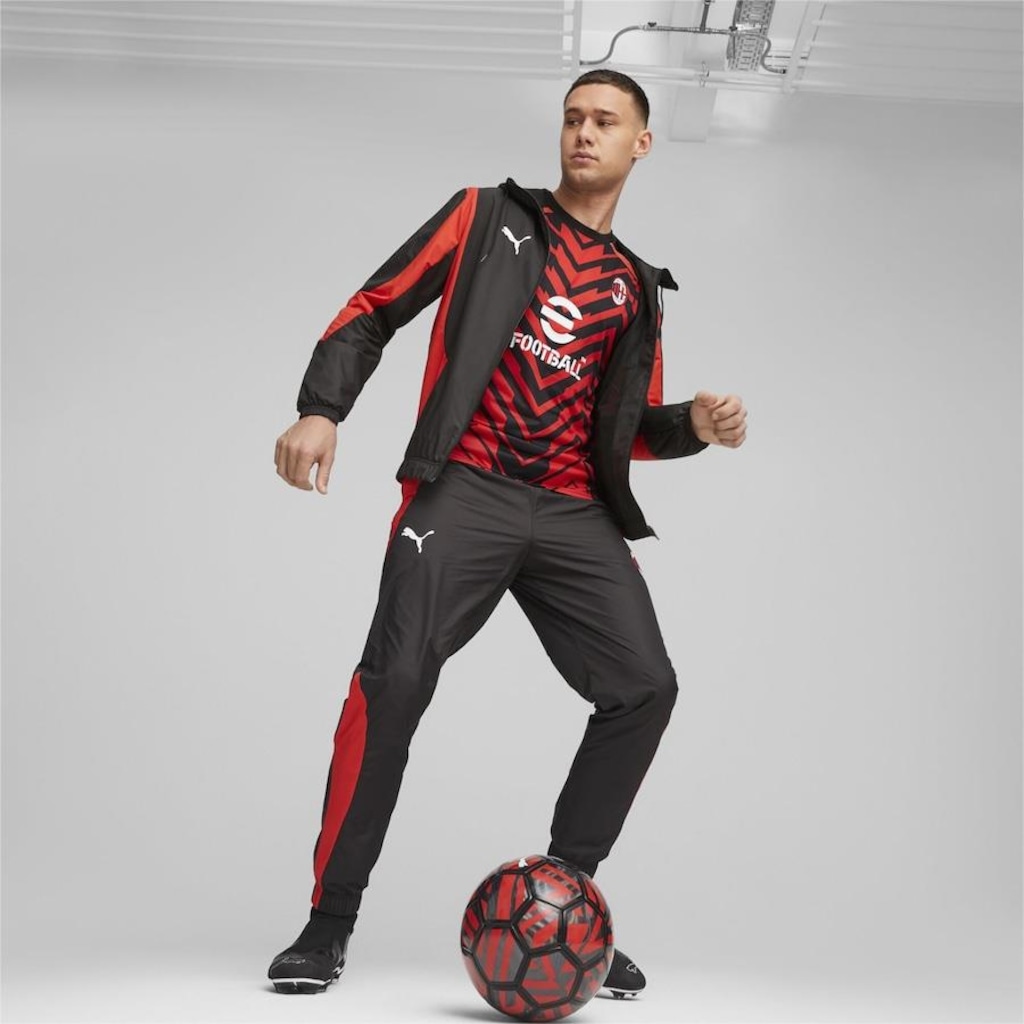 Imagem 4 do produto Puma Jaqueta Pré-Jogo Ac Milan Masculina Puma Puma Jaqueta Pré-Jogo Ac Milan Masculina
