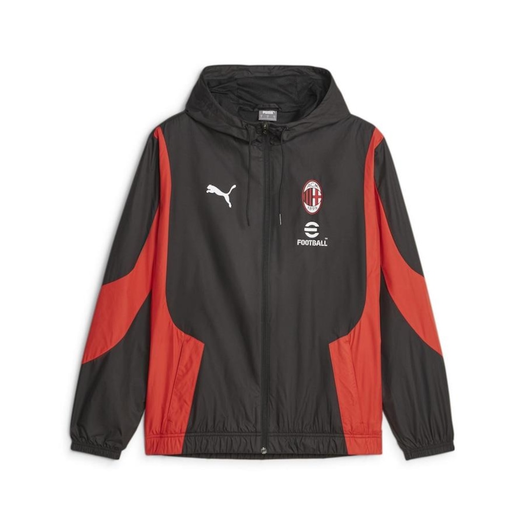 Imagem 1 do produto Puma Jaqueta Pré-Jogo Ac Milan Masculina Puma Puma Jaqueta Pré-Jogo Ac Milan Masculina