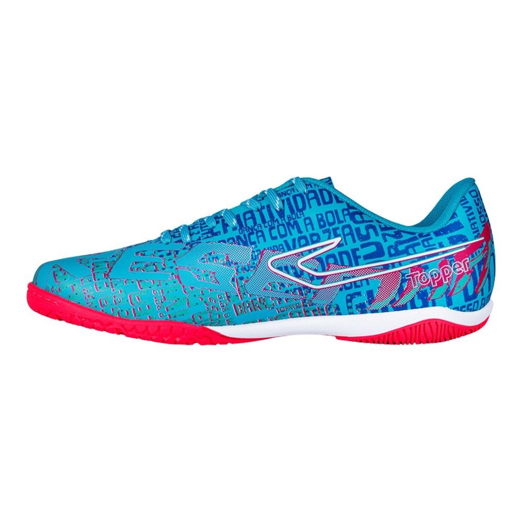 Imagem 4 do produto Chuteira Futsal Topper Resenha + Meião - Adulto