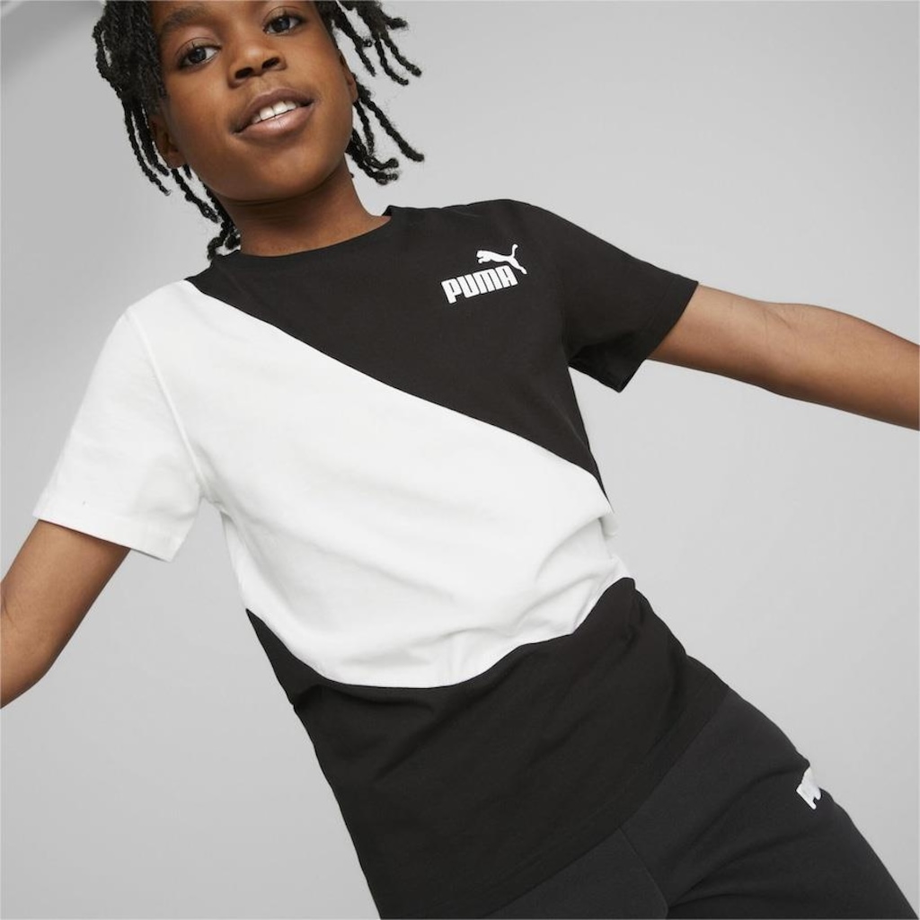 Imagem 3 do produto Camiseta Puma Power Cat - Infantil