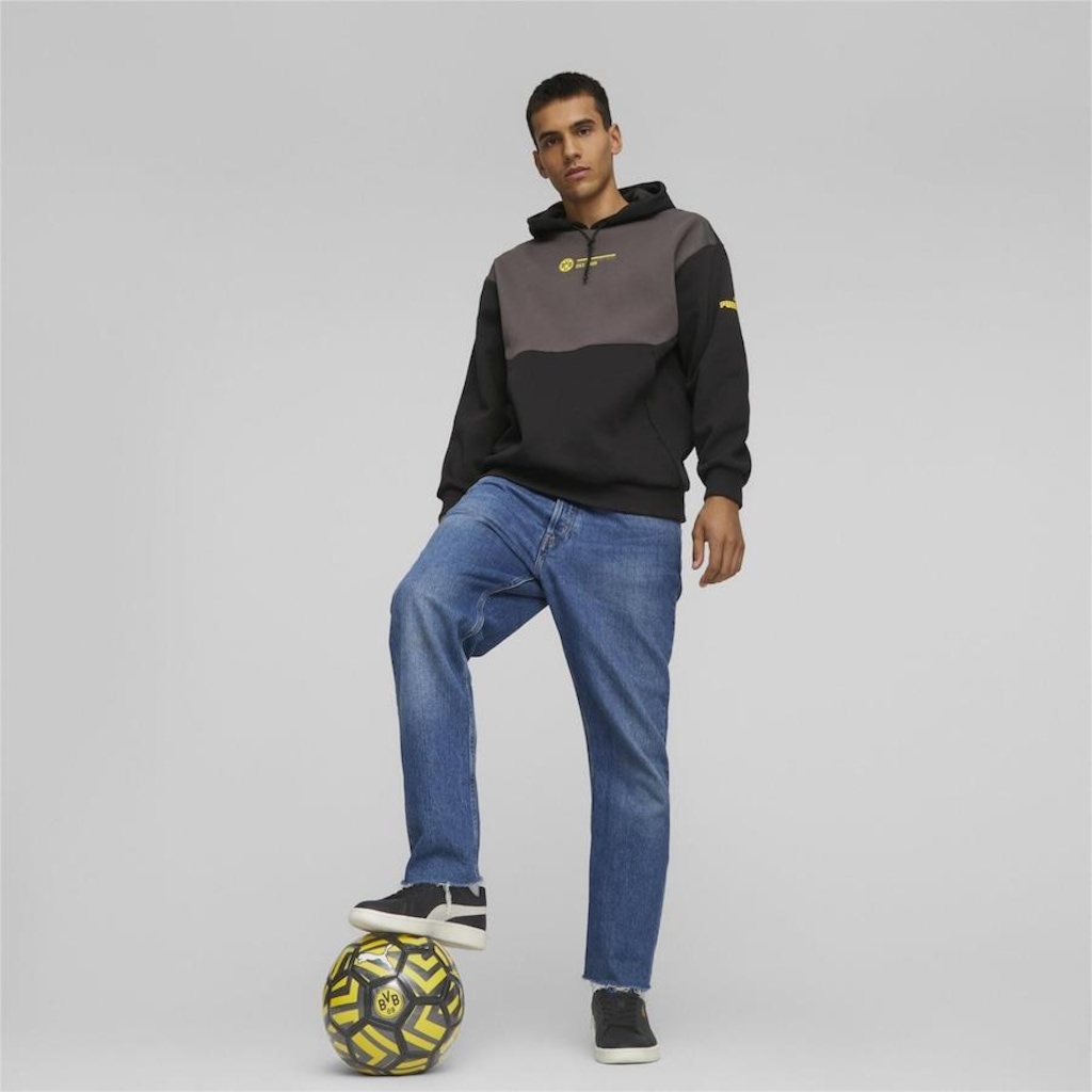 Imagem 4 do produto Blusão de Moletom Borussia Dortmund Puma Ftblculture - Masculino