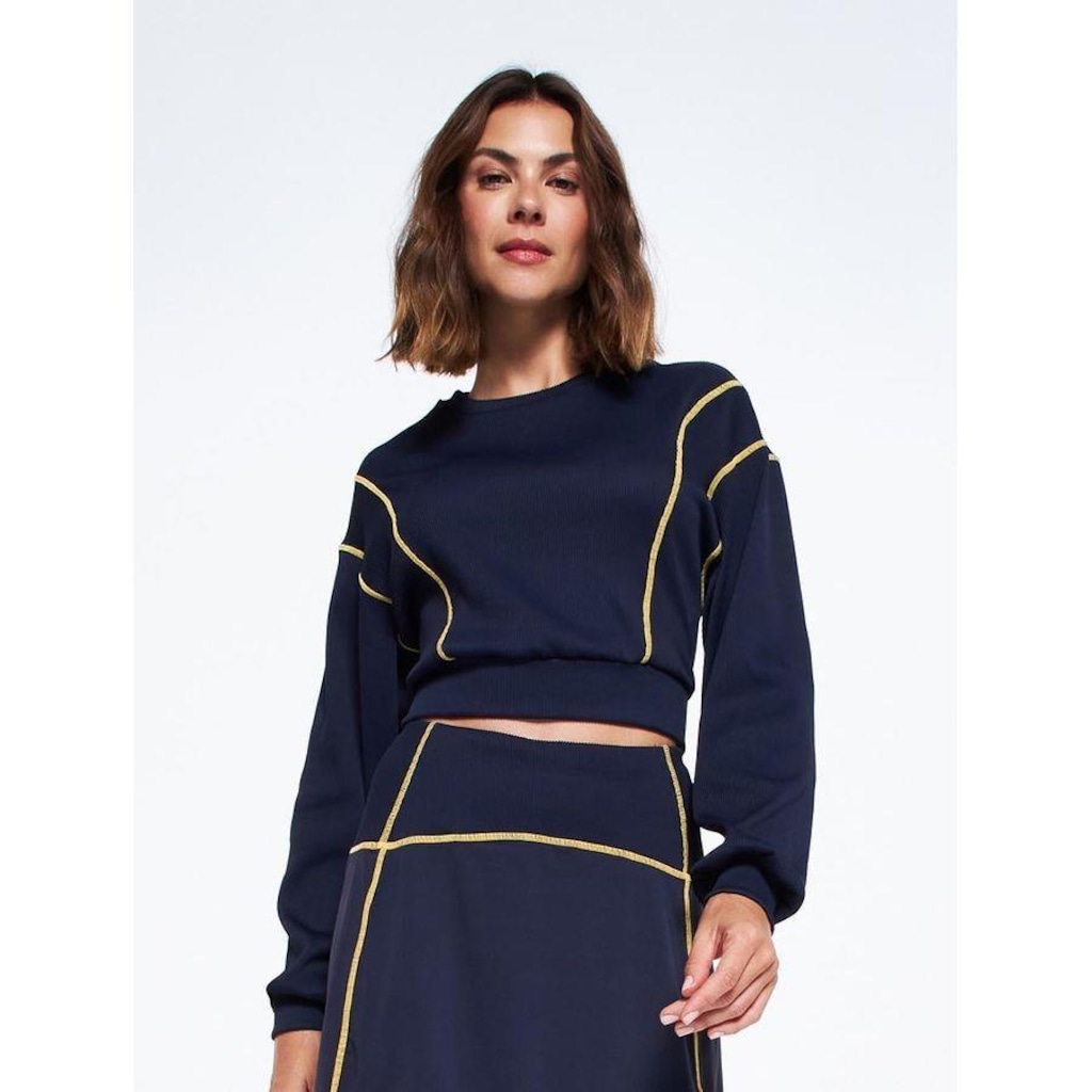 Imagem 2 do produto Cropped Manga Longa Now - Bodyforsure
