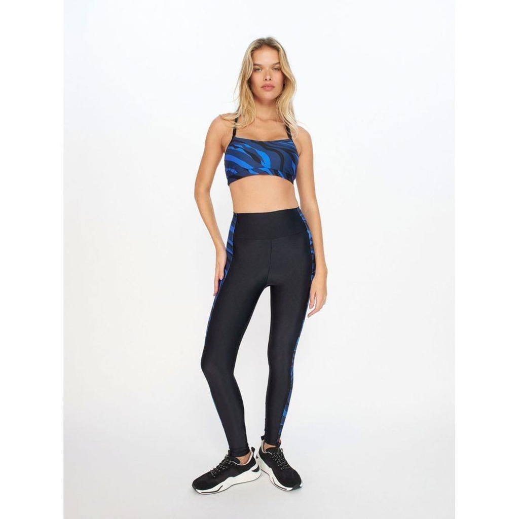 Imagem 2 do produto Top Fitness com Bojo Bodyforsure Nadador Estampado Roof - Feminino