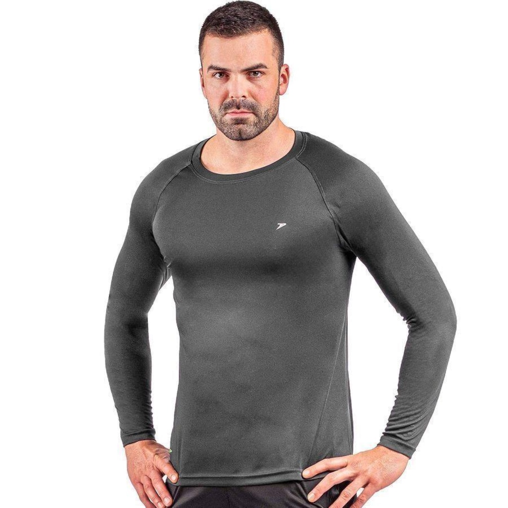 Imagem 2 do produto Camiseta Poker Manga Longa Fator de Proteção Uv 50+ - Masculina