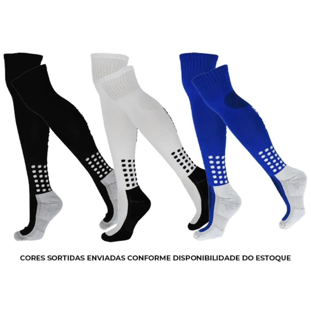 Imagem 4 do produto Kit Chuteira Futsal Topper Dominator Pro V + Par de Meiões - Adulto