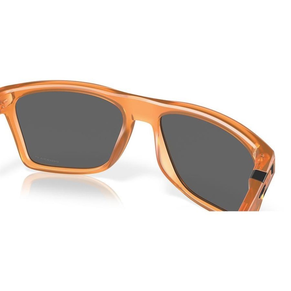 Imagem 2 do produto Óculos de Sol Unissex Oakley Leffingwell Matte Transparent Ginger 57