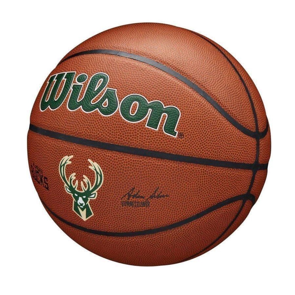 Imagem 2 do produto Bola de Basquete Wilson Nba Mil Bucks