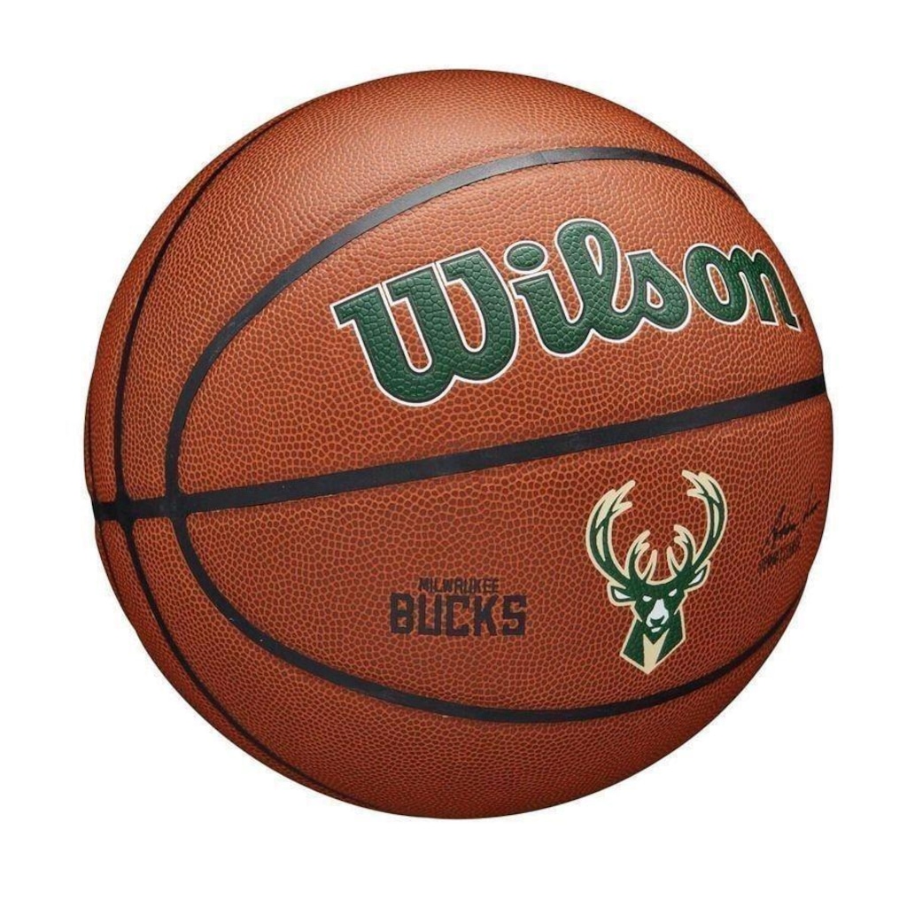 Imagem 3 do produto Bola de Basquete Wilson Nba Mil Bucks