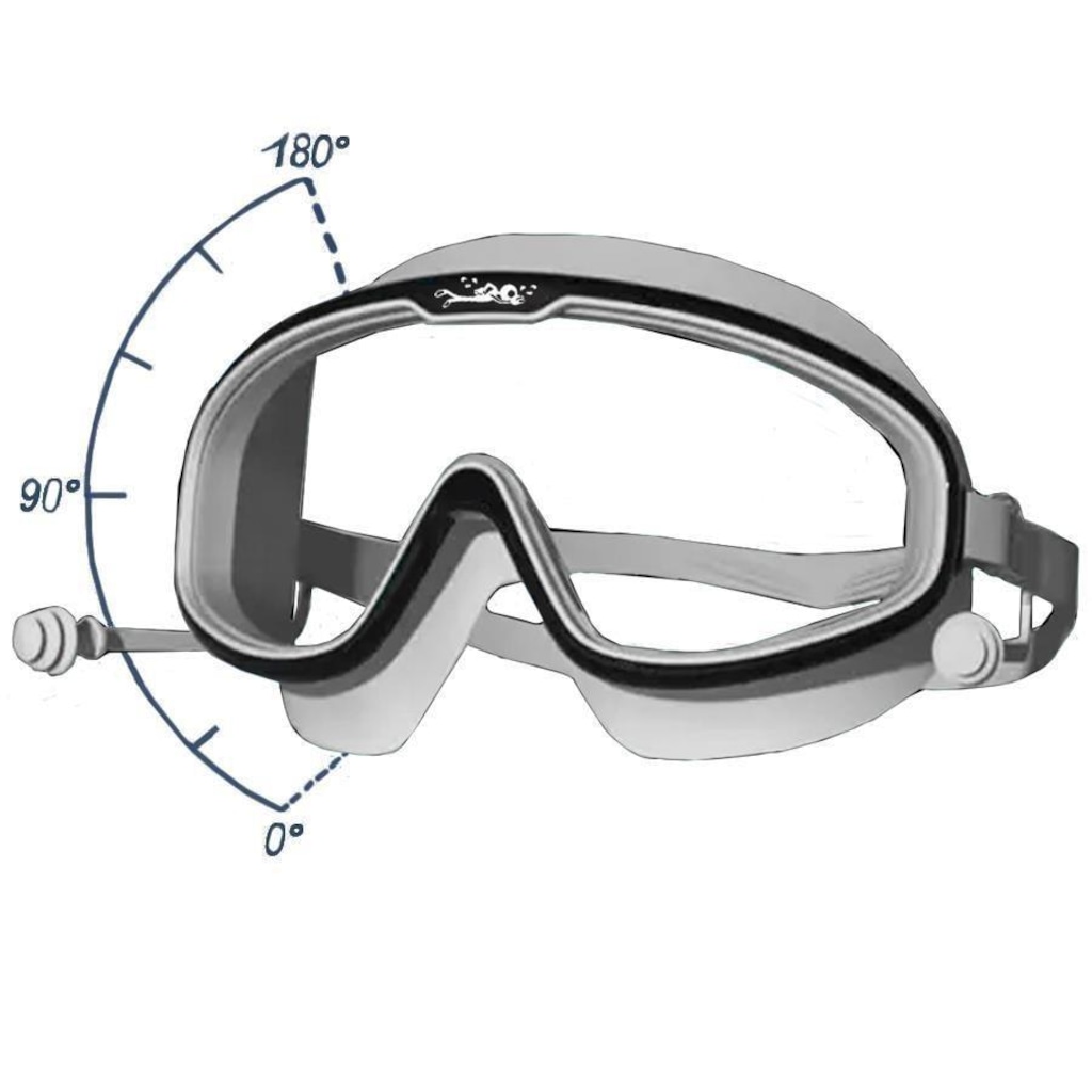 Imagem 2 do produto Máscara de Natação Gold Sports Vision Infanto High Definition - Infantil