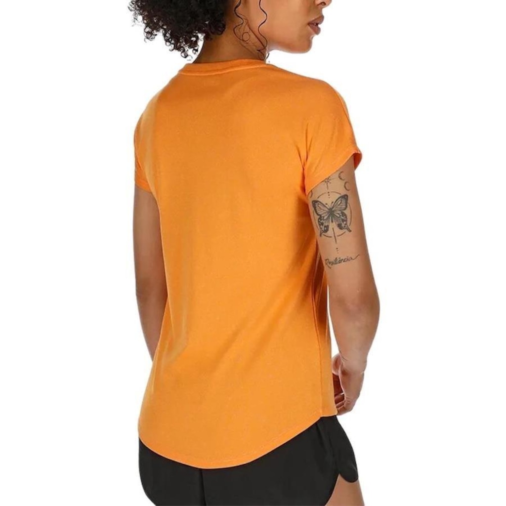 Imagem 2 do produto Camiseta Mizuno Spark Big Logo Mescla - Feminino