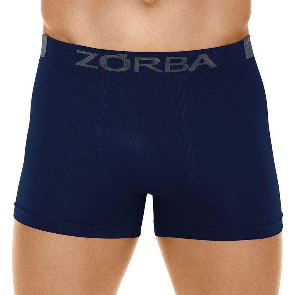 Imagem 4 do produto Kit 3 Cuecas Zorba Boxer Extreme Sport sem Costura Microfibra - Adulto