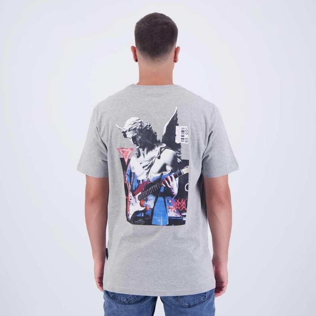 Imagem 4 do produto Camiseta Mcd Anjo Guitarra - Masculina