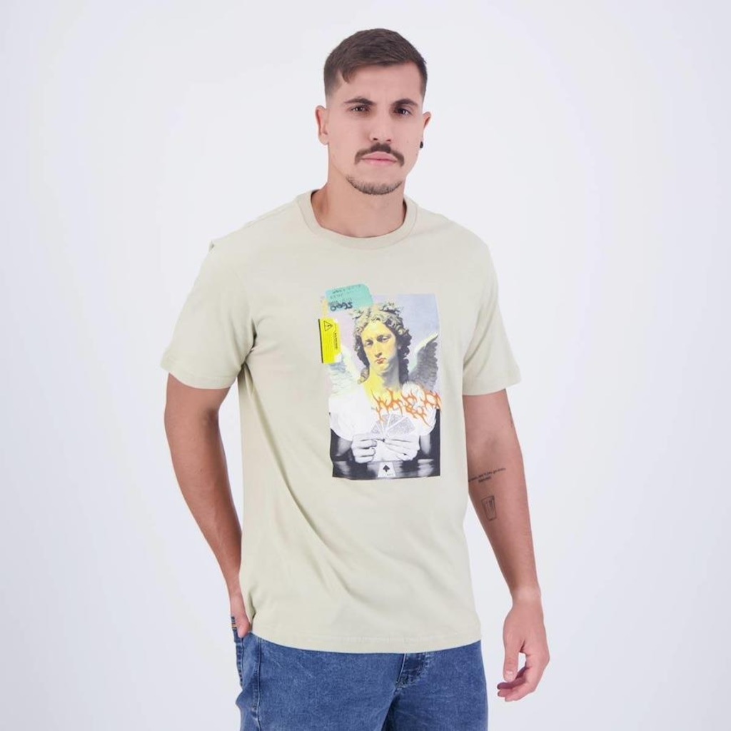 Imagem 2 do produto Camiseta Mcd Anjo Baralho - Masculina