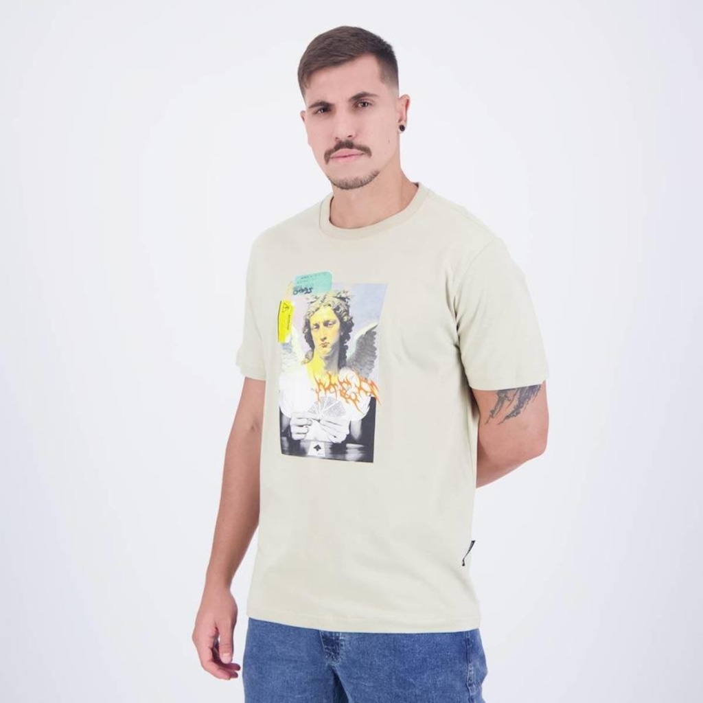 Imagem 3 do produto Camiseta Mcd Anjo Baralho - Masculina