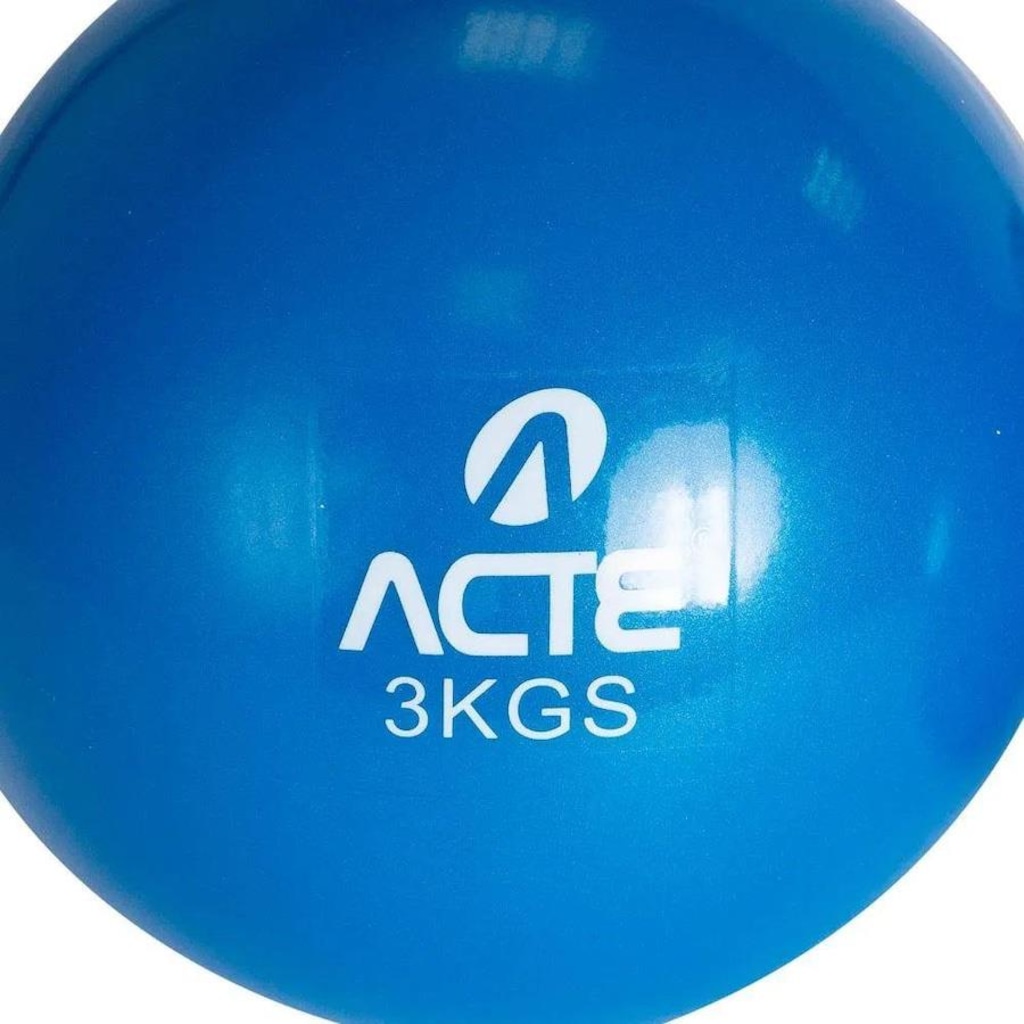 Imagem 2 do produto Par de Bolas Tonificadoras Acte Sports com Peso de 3Kg T57