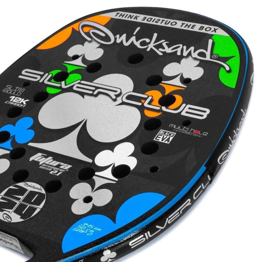 Imagem 2 do produto Raquete de Beach Tennis Quicksand Silver Club 2024