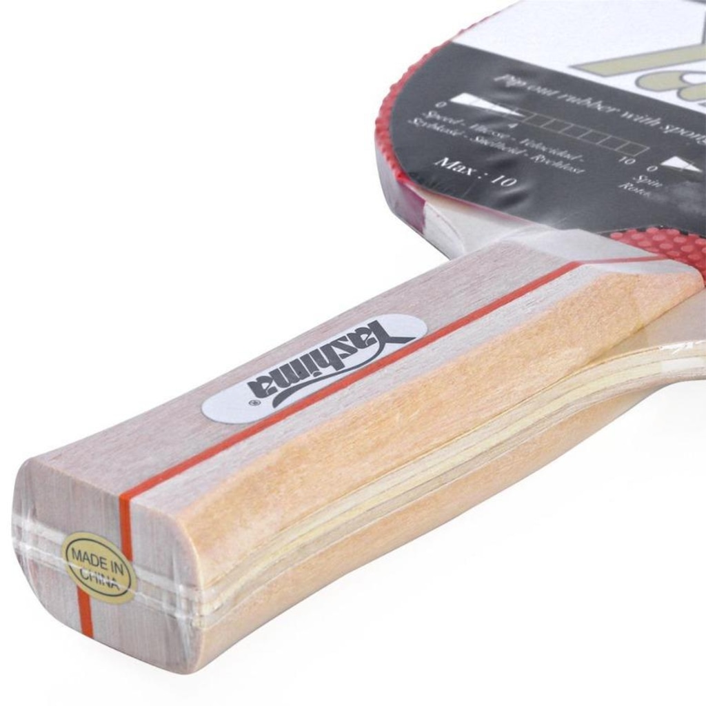 Imagem 4 do produto Raquete de Tênis de Mesa Yashima 9421 Pino Clássica
