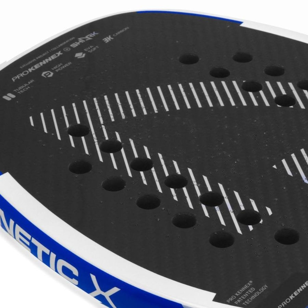 Imagem 4 do produto Raquete de Beach Tennis Shark Kinetic X Blue