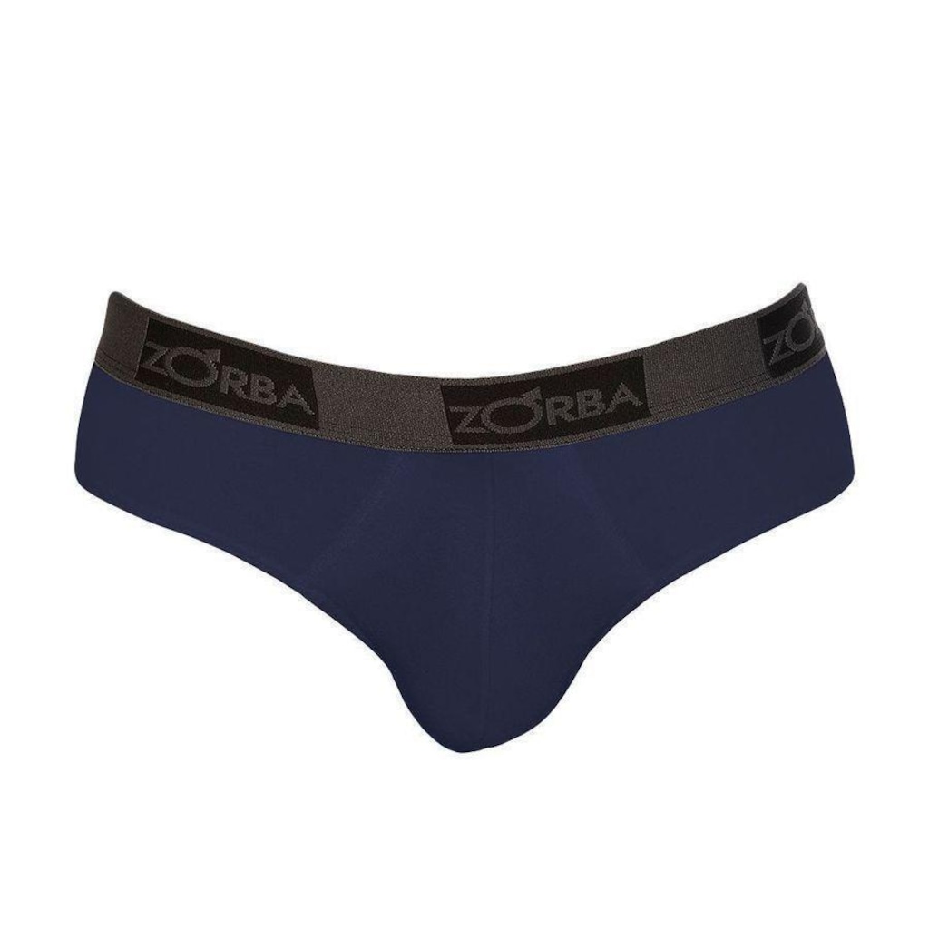 Imagem 2 do produto Kit 6 Cuecas Zorba Slip Plus 716 - Masculina