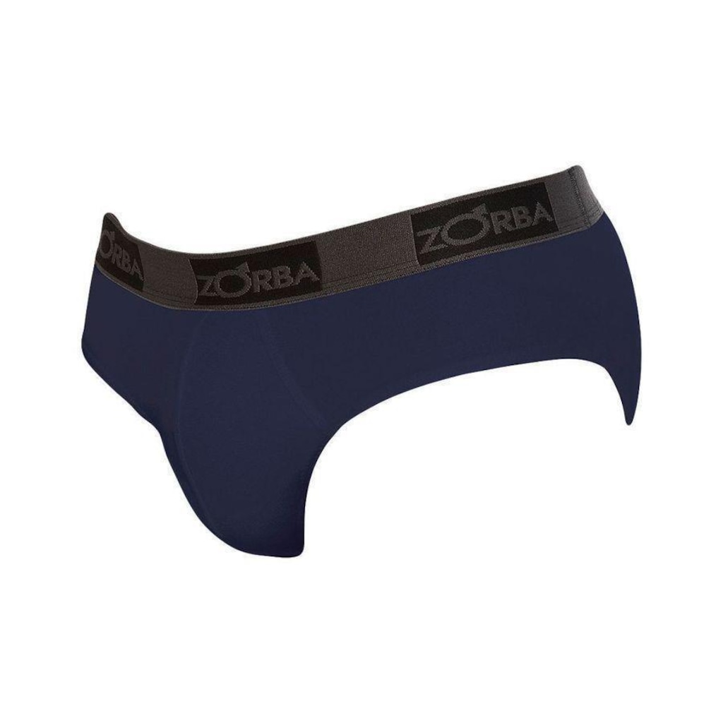 Imagem 3 do produto Kit 6 Cuecas Zorba Slip Plus 716 - Masculina